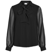 Bluser Vila  Top Daliana Kika - Black Beauty