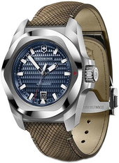 Victorinox Herreur 242018.1 I.n.o.x. Blå/læder Ø41 Mm