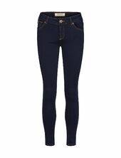 Victoria 7/8 Silk Touch Jeans Mos Mosh Blue