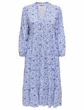 Onlmilana 7/8 Dress Wvn Noos Only Blue