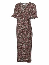 Mlpatrizia Tess 24 Jrs Midi Dress 2f Mamalicious Black