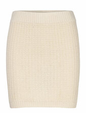 Vmomega Nw Short Skirt Boo Vero Moda Cream