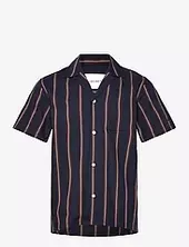 Lawson Stripe Ss Shirt Les Deux Navy