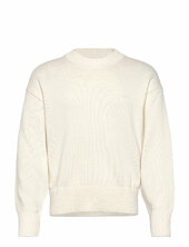 Eddy Cotton Wool Crew Neck J. Lindeberg White