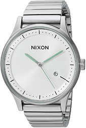 Nixon Herreur A1160100-00 Hvid/stål Ø41 Mm