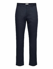 Marcus Light Twill Trousers Wood Wood Blue
