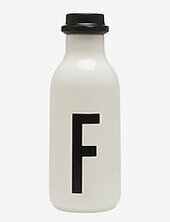 Water Bottle A-z Design Letters White