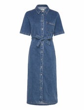 Onllana Ss Long Dress Dnm Rea258 Noos Only Blue