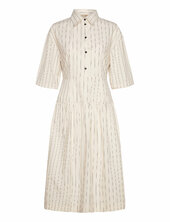 Striped Midi Dress Stella Nova Cream