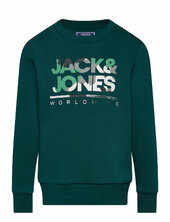 Jjluke Sweat Crew Neck Jnr Jack & J S Green
