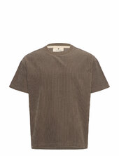 Akvillads Corduroy S/s Tee Anerkjendt Brown