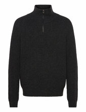 Wblass Wool Half-zip Woodbird Black