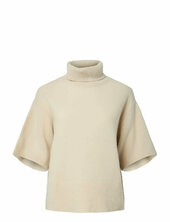 Yasemila 2/4 Wool Knit Pullover S. Noos Yas Cream