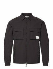 Cargo Overshirt Lightweight Resteröds Black