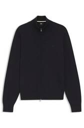 Strikket Bomuldscardigan Med Broderet Logo