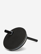 Straw Lid Design Letters Black