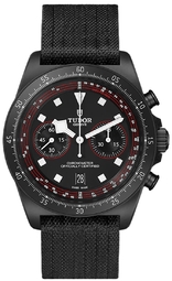 Tudor Herreur M25827kn-0001 Pelagos Fxd Chrono Sort/tekstil Ø43 Mm