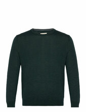 Extrafine Merino Wool C-neck Gant Green