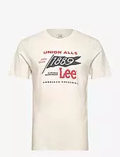 Ss Frontier Tee Lee Jeans Cream