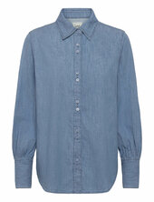 Balloon Sleeve Shirt Lee Jeans Blue