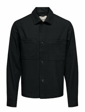 Onsmiro Tailored Reg 0346 Overshirt Frml Only & Sons Black