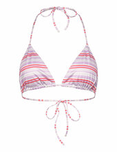 Printed Halter Triangle Bikini Top Monki Patterned