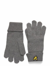 Cotton Merino Gloves Lyle & Scott Grey