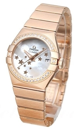 Omega Dameur 123.55.27.20.05.003 Constellation Co-axial 27mm Hvid/18
