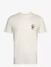 Embroidery Tee S/s Lindbergh White