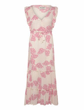 Samoll Midi Dress Sl Lollys Laundry Pink