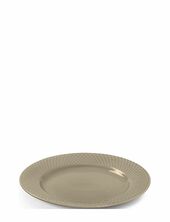 Rhombe Earth Frokosttallerken Ø23 Cm Clay Lyngby Porcelæn Brown