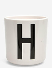 Kids Personal Eco Cup Design Letters White
