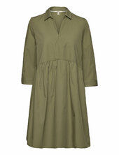 Dresses Light Woven Esprit Casual Khaki