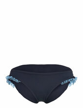 Lucia Hipster Pant W/ Embroidery Seafolly Blue