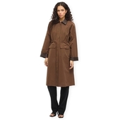 Frakker Vila  Hella Long Jacket - Coffee Bean