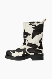 Delaware Pony Boots - White Multi - Soulland - Mønstret 39