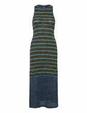 Sequin Stripe Knitted Dress Scotch & Soda Black