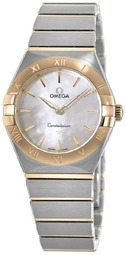 Omega Dameur 131.20.28.60.05.002 Constellation Quartz 28mm Hvid/18