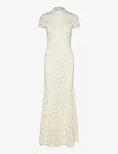 Rwdelicia Ss Long Bridal Dress Rosemunde Cream