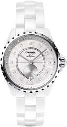 Chanel Dameur H4345 J12 Hvid/keramik Ø36.5 Mm