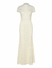 Rwdelicia Ss Long Bridal Dress Rosemunde Cream