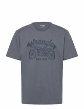 Americana Tee Wrangler Blue