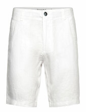 Bs Peppon Regular Fit Shorts Bruun & Stengade White