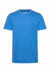 S/s Embroidered Logo Original Penguin Blue