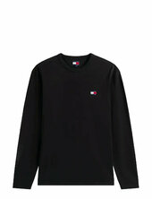 Tjm Reg Badge Tee Ls Tommy Jeans Black