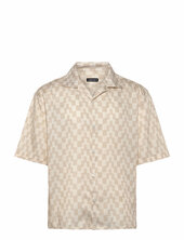 Ellis Stack Bridge Print Shirt J. Lindeberg Beige