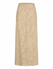 Read Skirt Beige Check Voile Hope Beige