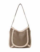 Day Faux Shearling Shoulder Day Et Beige