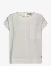 Mmelena Alexis Blouse Mos Mosh White