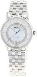 Mido Dameur M037.807.11.031.00 Baroncelli Hvid/stål Ø33 Mm